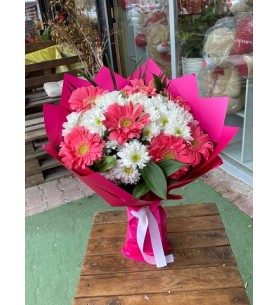 Papatya ve Gerbera Buketi
