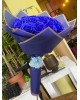 25 Lİ MAVİ SABUN GÜL BUKETİ